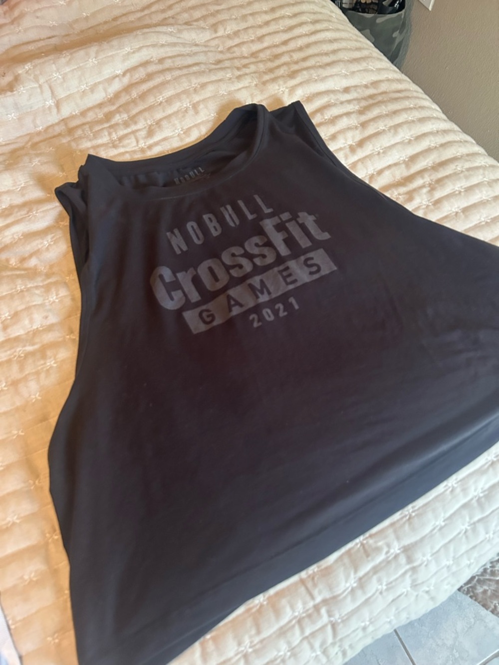 NOBULL Black CrossFit Games 2021 Sleeveless Training Tank